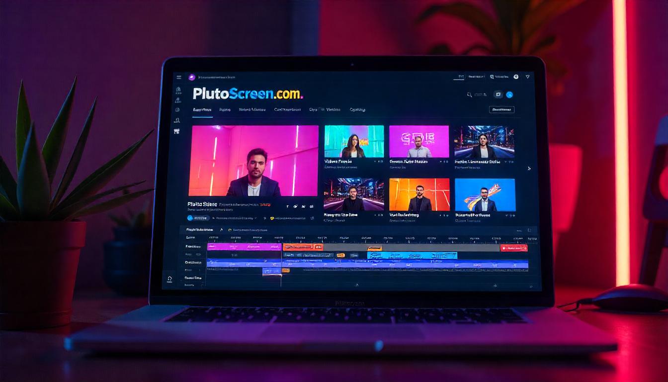 PlutoScreen Com Video Content Creation and Streaming