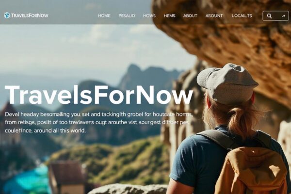 TravelsForNow.com is Your Travel Planning Companion