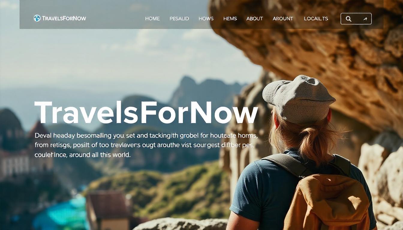 TravelsForNow.com is Your Travel Planning Companion