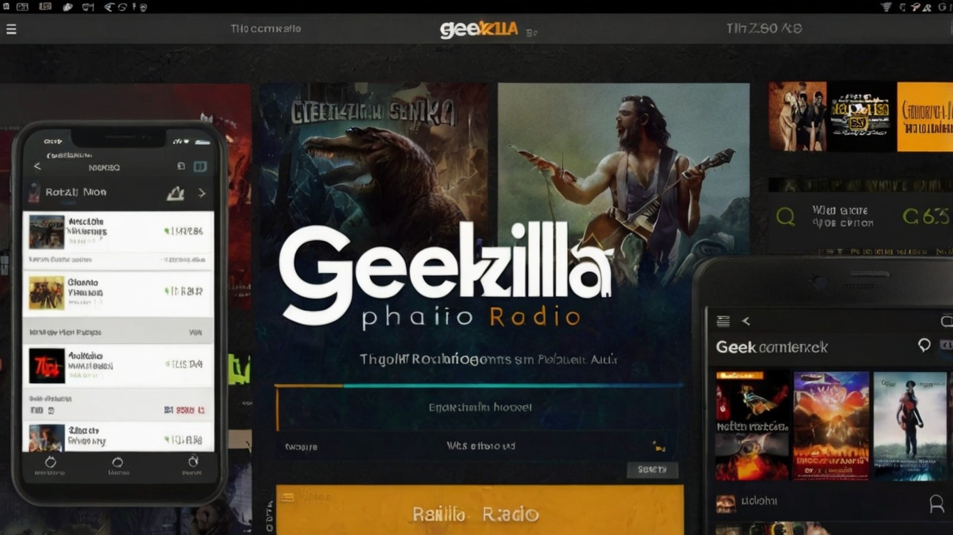 What is Geekzilla Radio App and its Features