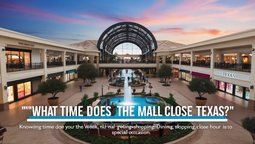 What Time Does the Mall Close in Texas